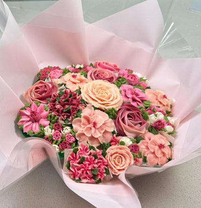 ضمة الورد بكريم الزبدة