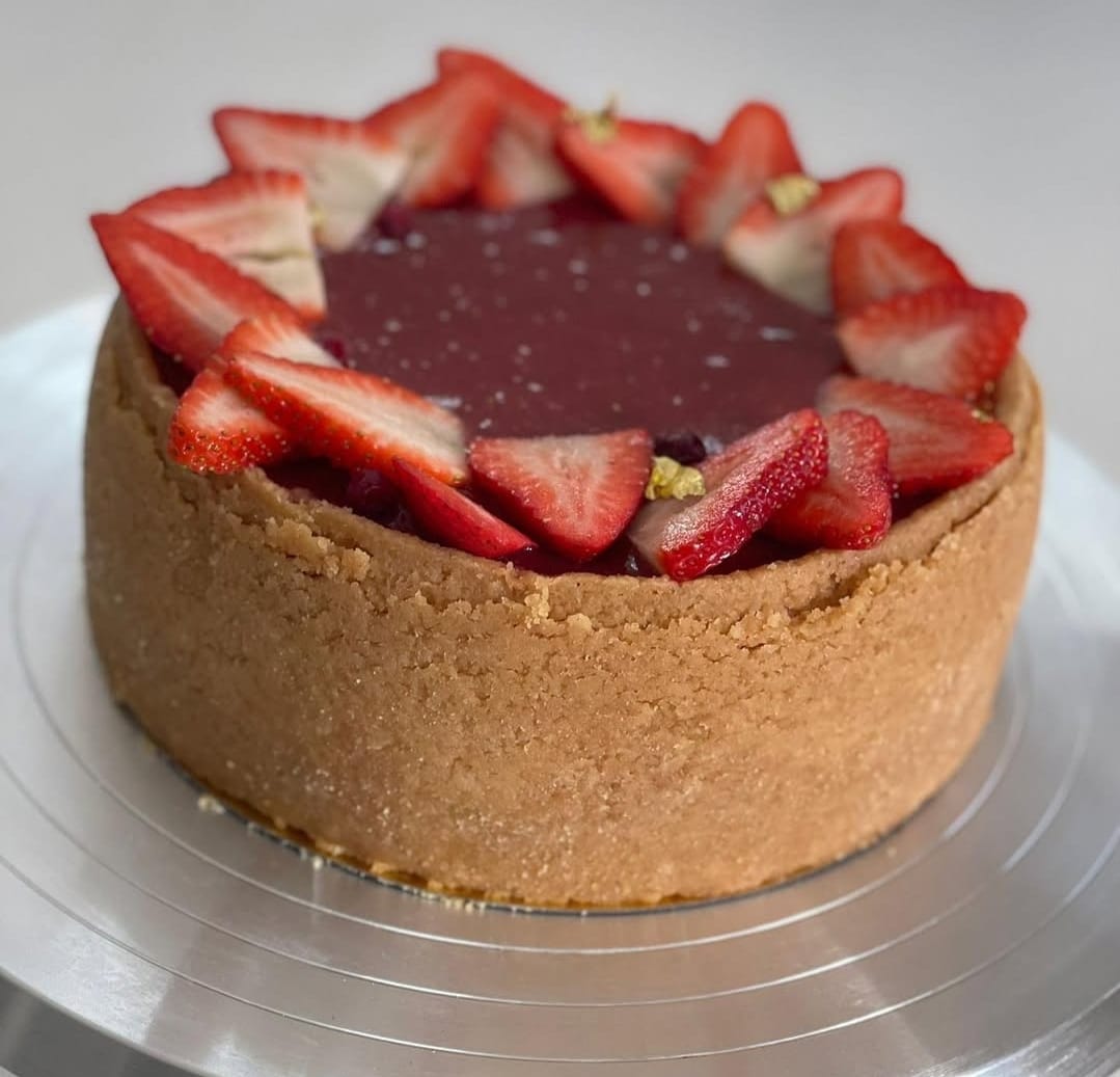 تشيز كيك مخبوز